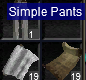 Simple Pants